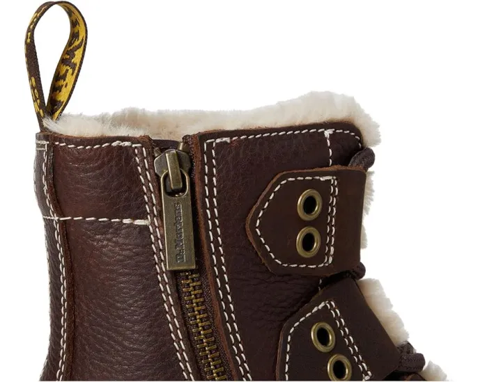 Ботинки Dr. Martens 1460 с меховой подкладкой для холодной погоды