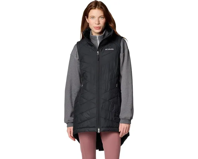 Columbia Plus Size удлиненный жилет Heavenly II с технологией Omni-Heat