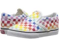 Слипоны Vans Classic Slip-On для малышей цвет Rainbow True White