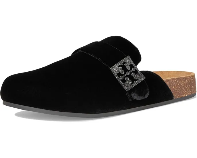 Tory Burch Mellow Pave мюли с паве-деталью из хлопка