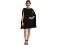 Платье-футляр Adrianna Papell Structured Cape Sheath с накидкой