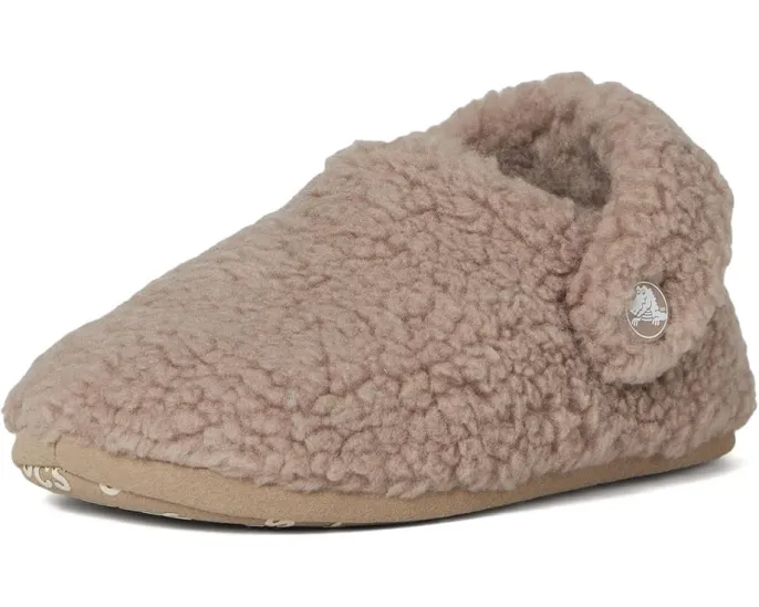 Уютные тапочки Crocs Classic Cozzzy с искусственным мехом и противоскользящей подошвой