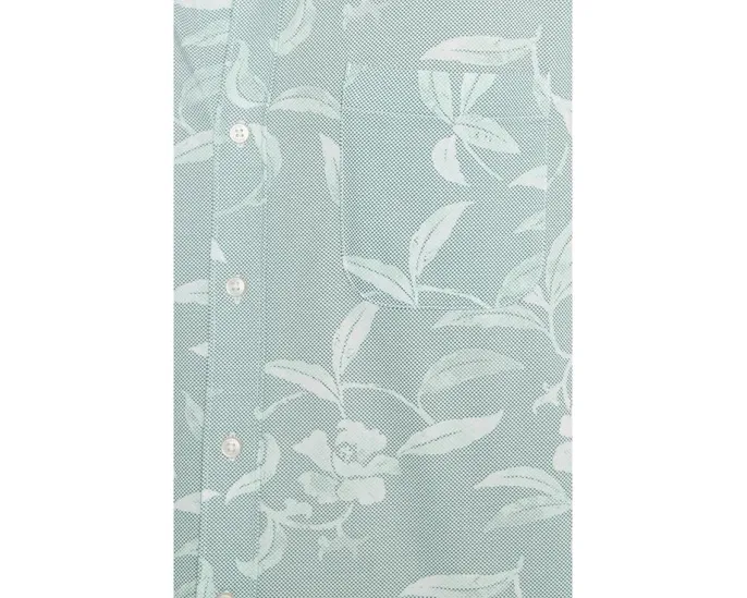 Длинная рубашка Tommy Bahama San Lucio Gardenia с воротником и манжетами на пуговицах