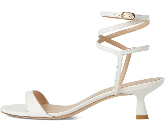Туфли Stuart Weitzman Nudist Wrap 50 на шпильке с обертывающим ремешком
