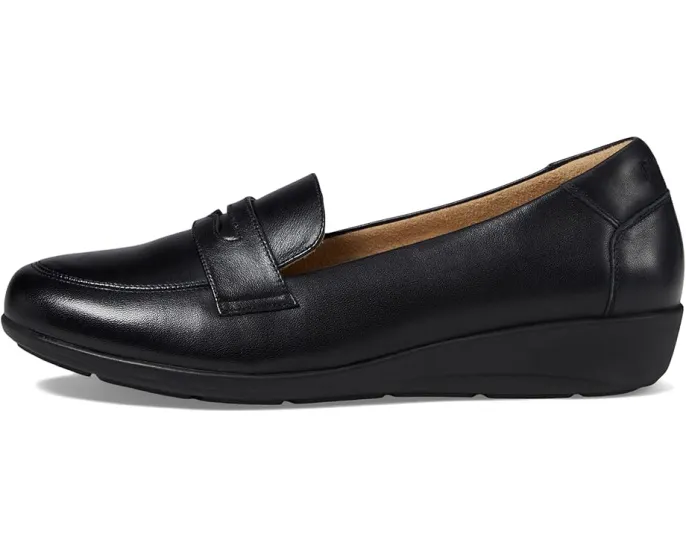 Балетки Propet Yetta на платформе из кожи или замши со съемной стелькой