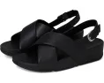 Кожаные сандалии FitFlop Lulu с перекрестными лямками и технологией Microwobbleboard