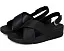 Кожаные сандалии FitFlop Lulu с перекрестными лямками и технологией Microwobbleboard