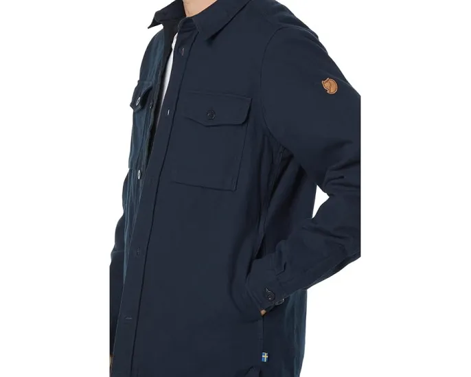 Утепленная рубашка Fjällräven Ovik Lite с начесом