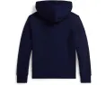 Толстовка Polo Ralph Lauren Kids с капюшоном из флиса и вышитым логотипом Triple-Pony