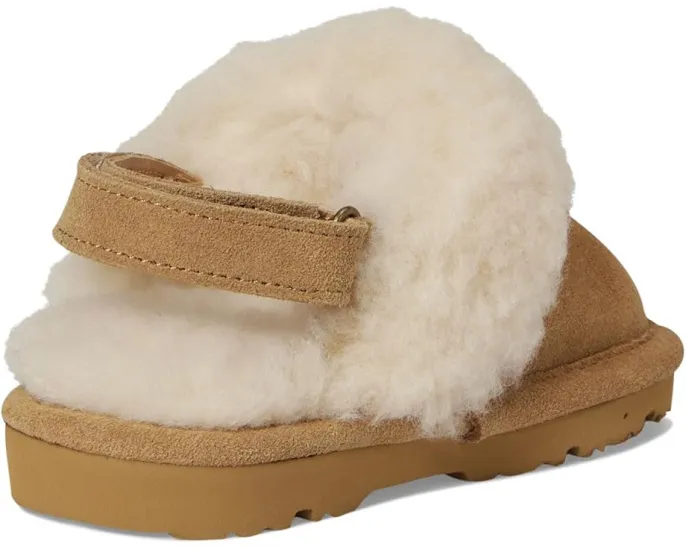 Домашние тапочки Bearpaw Kids Loki с замшевым верхом и подкладкой из смесовой шерсти