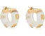 Серьги-кольца Kate Spade New York Heritage Bloom Small Hoops