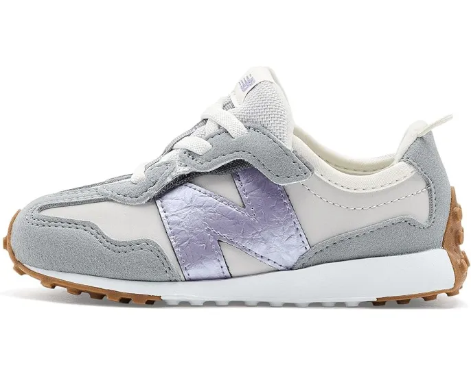 Первые шаговые кроссовки New Balance 327 New-B на липучках для малышей