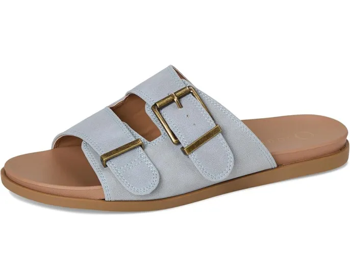 Сандалии Journee Collection Cosette с низким каблуком и несколькими ремешками