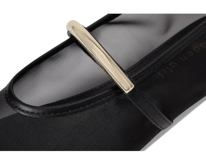 Балетки Blaiine от Madden Girl с сетчатым верхом и ремешком