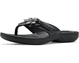 Сандалии Clarks Breeze Opal с цветочным декором и амортизирующей стелькой Cloudsteppers