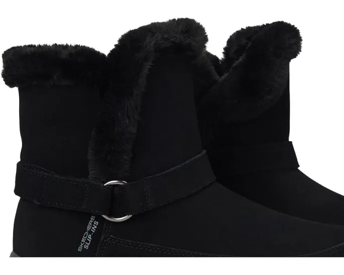 Ботинки SKECHERS Easy Going с технологией Hands Free Slip-ins на клиновидном каблуке