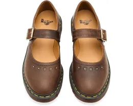 Туфли Dr. Martens Mary Jane Flower с рельефным цветочным узором