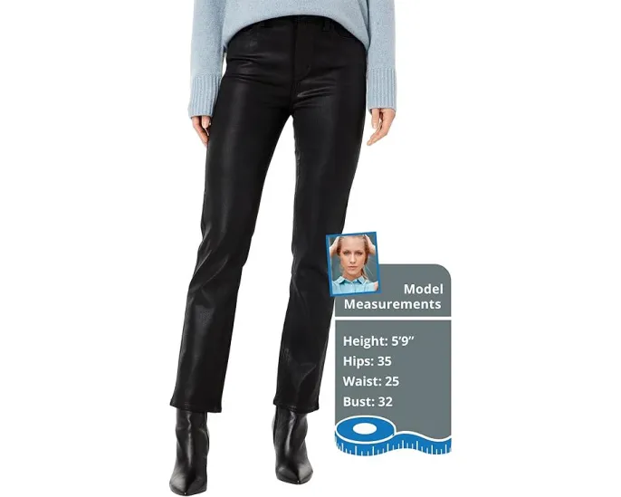 Джинсы Paige Cindy с прямым кроем и люксовым покрытием