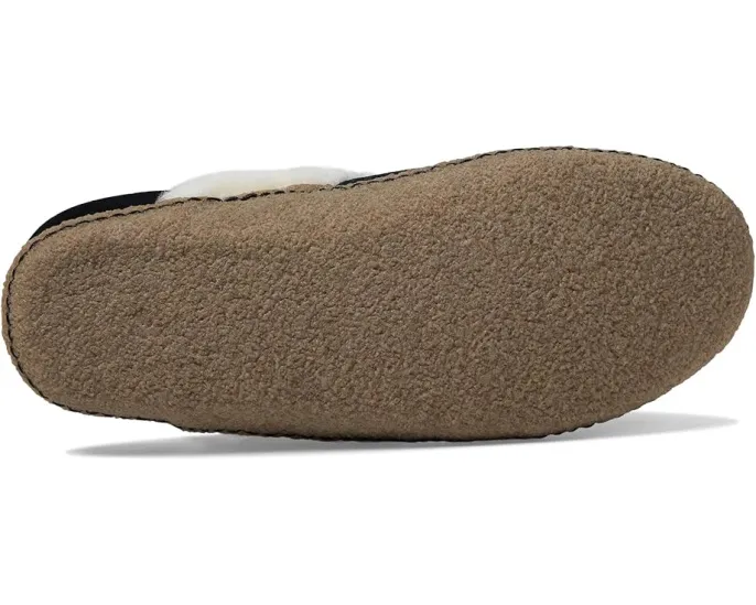 Домашние тапочки-слипоны SOREL Nakiska™ Slide II с искусственным мехом и резиновой подошвой