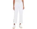 Джинсы Liverpool Los Angeles Kennedy кроп прямого кроя с жемчужной отделкой