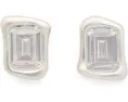 Серьги-гвоздики Molten Glass с цирконием и латунью Kate Spade New York