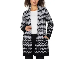 Кардиган-пальто Liverpool Los Angeles с открытой полочкой и длинными рукавами