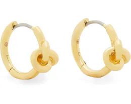 Серьги-конго Double Knot Huggies с двойным узлом от Kate Spade New York