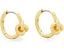 Серьги-конго Double Knot Huggies с двойным узлом от Kate Spade New York