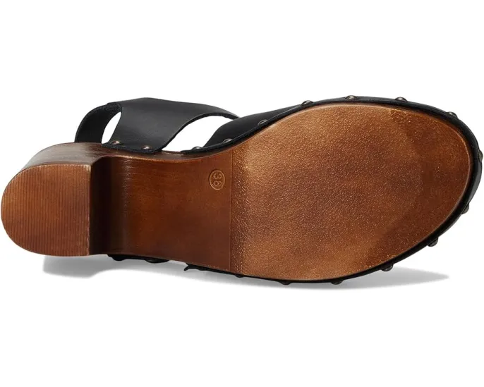 Сандалии Sanita Solaima на каблуке с регулируемой застежкой и поддержкой свода