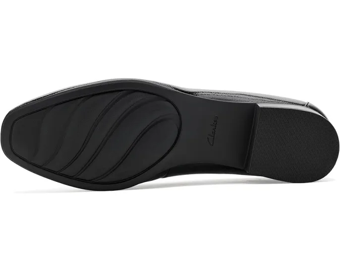 Лоферы Clarks Krystine Lily из гладкой кожи с квадратным носком и стелькой Contour Cushion