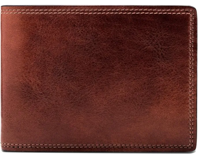 Кожаный кошелек для кредитных карт с окошком для удостоверения из коллекции Dolce от Bosca