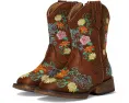 Детские сапоги Roper Bailey Floral с цветочной вышивкой и квадратным носком