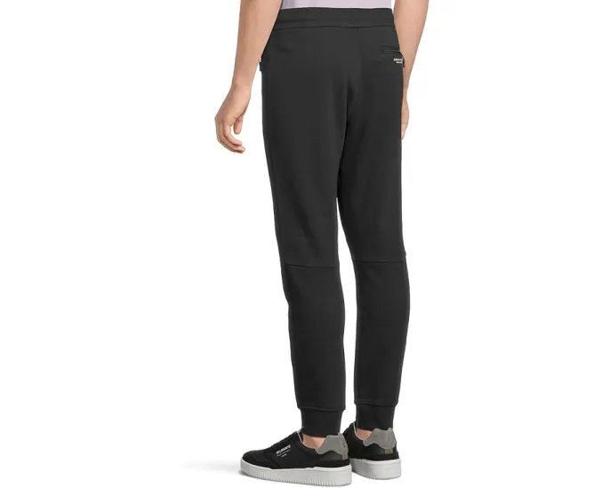 Джоггеры Armani Exchange Milano New York Logo с принтом и французским велюром