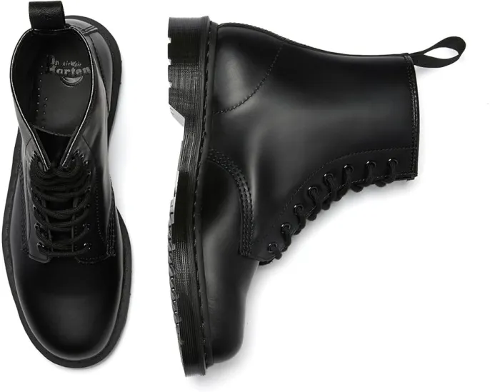 Ботинки Dr. Martens 1460 Mono с гладкой кожей и классической колодкой