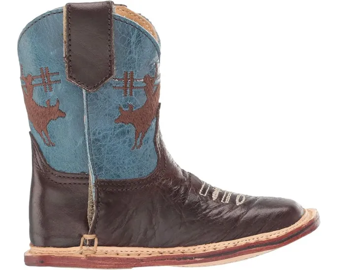 Детские ковбойские сапоги Roper Kids Cowbaby Bullrider с вышивкой быка