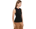 Manhattan Rib Button Cardi кардиган Sanctuary в черном цвете