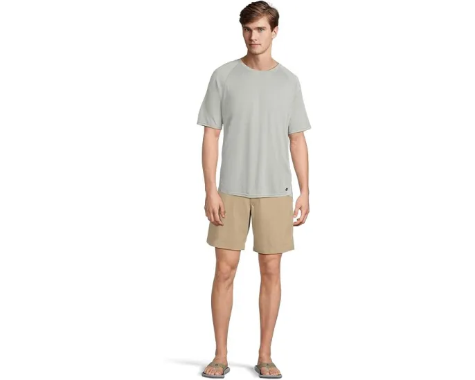 Prana Natural Flow SS Crew футболка с коротким рукавом из переработанного полиэстера