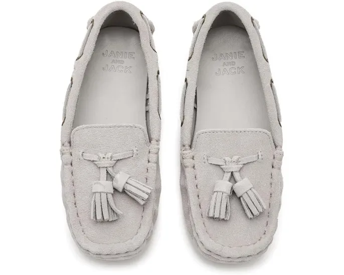 Janie and Jack мокасины Driver Shoes с кисточкой и мягкой стелькой