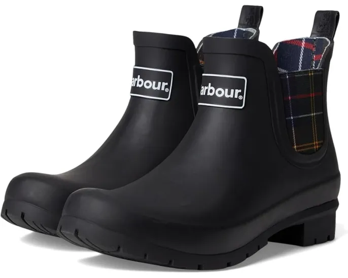 Резиновые сапоги Kingham Chelsea Welly с эластичными вставками от Barbour