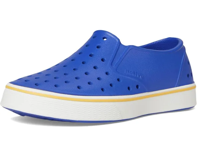 Слипоны Native Shoes Kids Miles для детей с широкой посадкой и вентиляцией