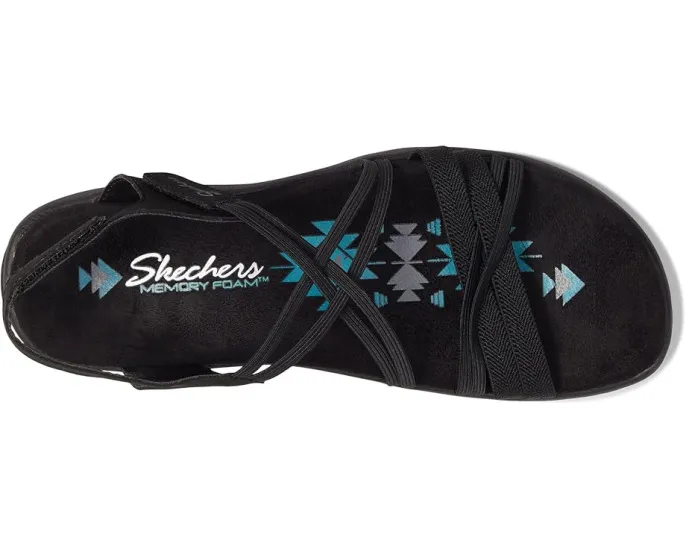 Сандалии Skechers Reggae Slim Takes Two с перекрестными ремешками и Memory Foam