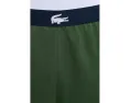 Шорты Lacoste для отдыха прямого кроя из флиса с принтом