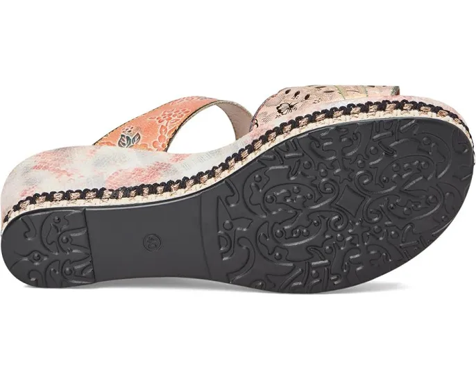 L'Artiste by Spring Step Сандалии Coverup с лазерной резкой и клиновидным каблуком