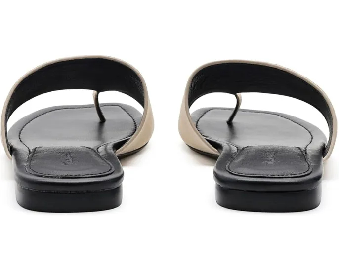Сандалии Madewell Ashton Toe Loop из замши с кожаной стелькой и подошвой