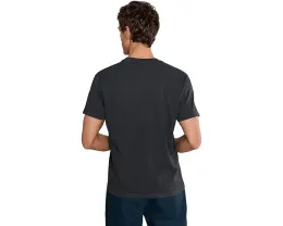 Футболка RVCA Midweight Label Short Sleeve повышенной плотности с этикеткой