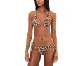 Верх для купальника Safari Leopard Cheryl Reversible Triangle от BECCA