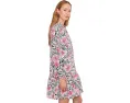 Платье Lilly Pulitzer Evaline из шелка с длинным рукавом и оборками