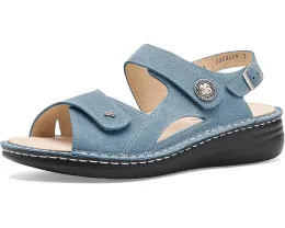 Сандалии Finn Comfort Barbuda Sky Streetnubuk с кожаным верхом