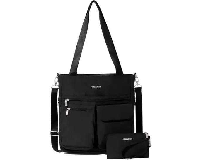 Универсальная сумка-тоут Modern Everywhere с RFID-клатчем Baggallini
