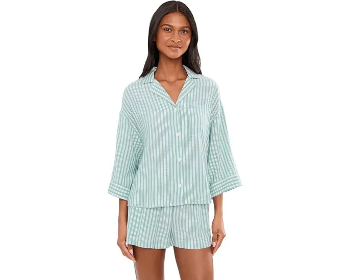 Пижама Nautico Relaxed Short Pj Set от Eberjey с полоской